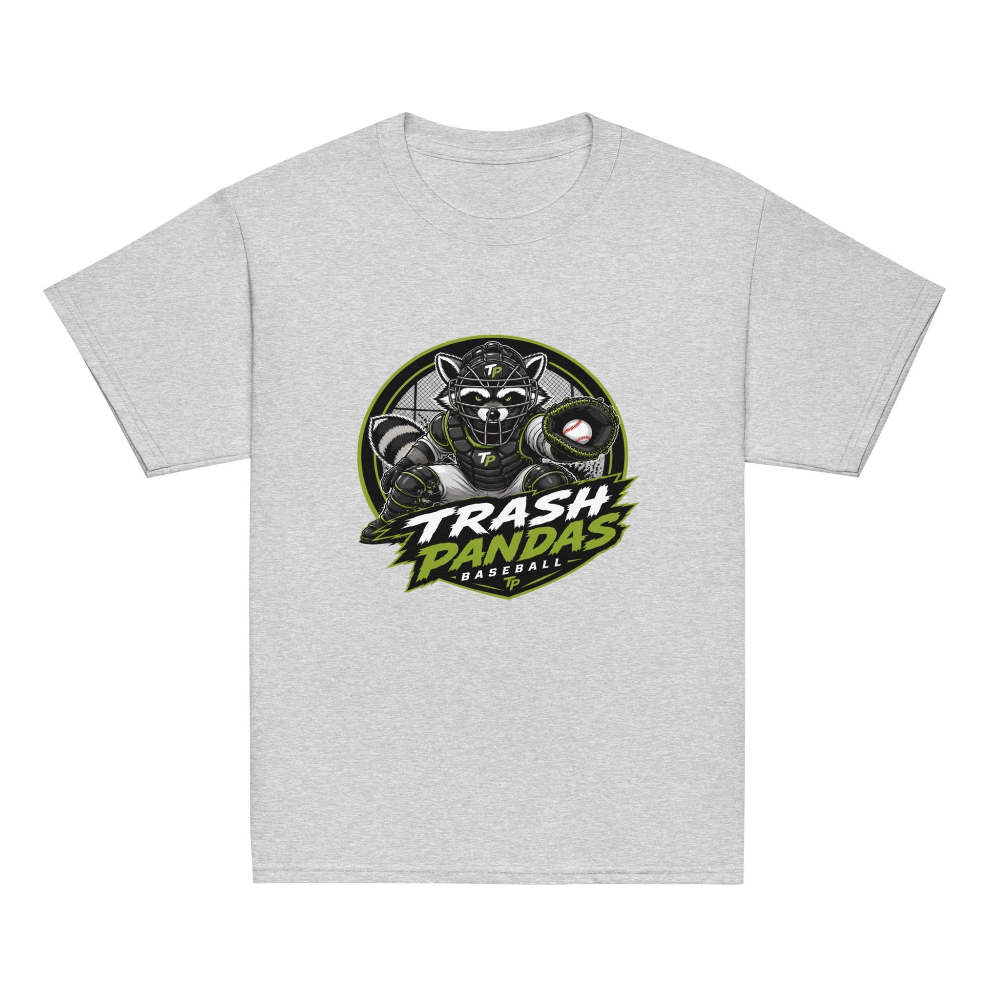 Classic | Youth T Shirt | Trash Pandas Baseball Organization | Athletics Logo