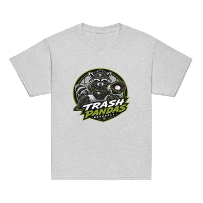 Classic | Youth T Shirt | Trash Pandas Baseball Organization | Athletics Logo