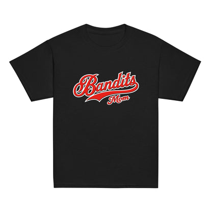 Classic | Youth T Shirt | Tri - City Baseball | Bandits Mom Logo