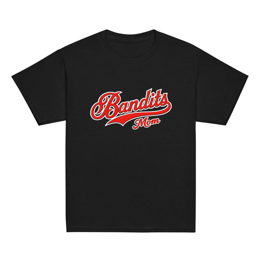 Classic | Youth T Shirt | Tri - City Baseball | Bandits Mom Logo