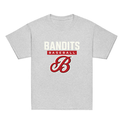 Classic | Youth T Shirt | Tri - City Baseball | Varsity Script Logo