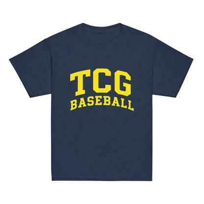 Classic | Youth T Shirt | Tri-County Ghosts | TCG Crest Alt Logo