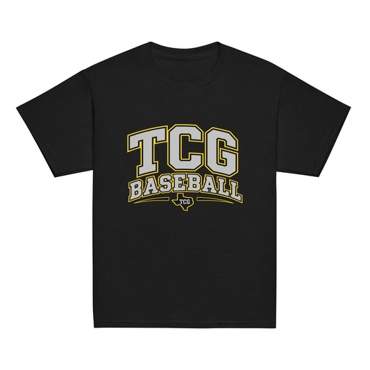 Classic | Youth T Shirt | Tri-County Ghosts | TCG Crest Logo