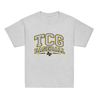 Classic | Youth T Shirt | Tri-County Ghosts | TCG Crest Logo