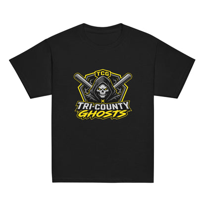 Classic | Youth T Shirt | Tri-County Ghosts | Vanguard Ghosts Logo