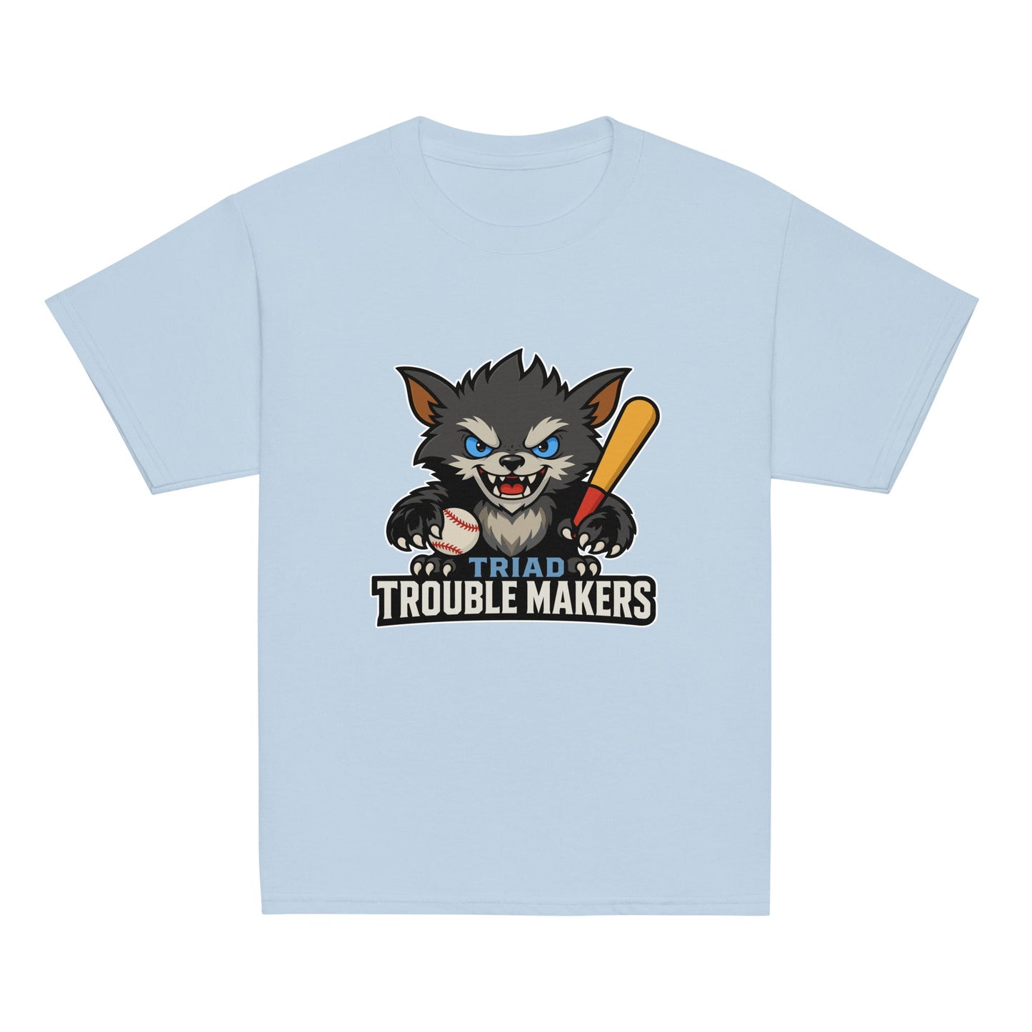 Classic | Youth T Shirt | Triad Troublemakers | Mascot Logo