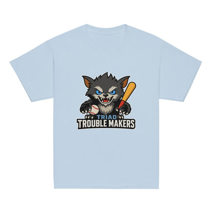 Classic | Youth T Shirt | Triad Troublemakers | Mascot Logo