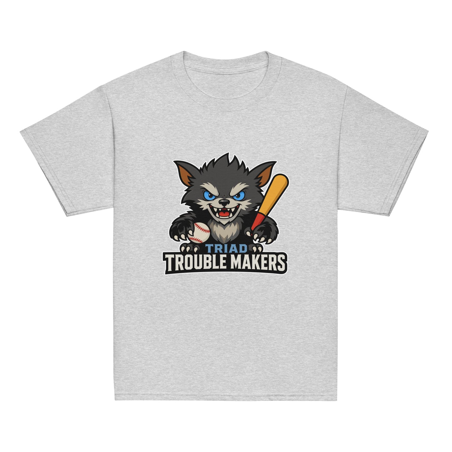 Classic | Youth T Shirt | Triad Troublemakers | Mascot Logo