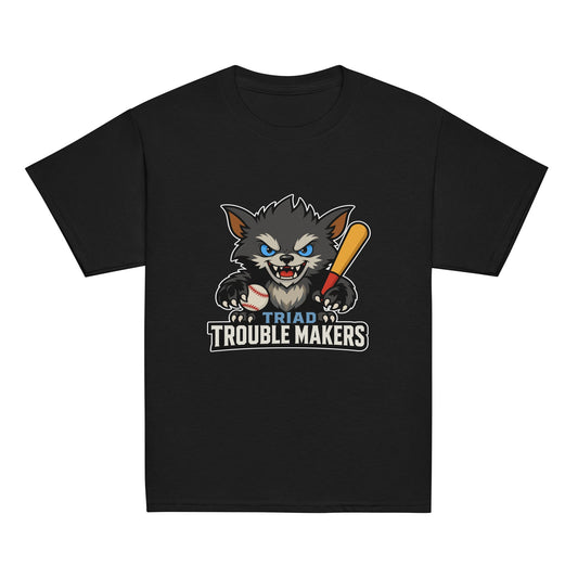 Classic | Youth T Shirt | Triad Troublemakers | Mascot Logo