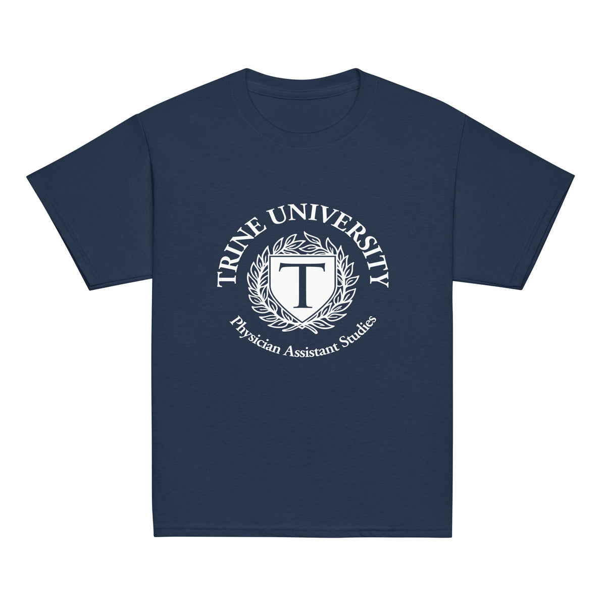 Classic | Youth T Shirt | Trine PA program | Emblem Logo