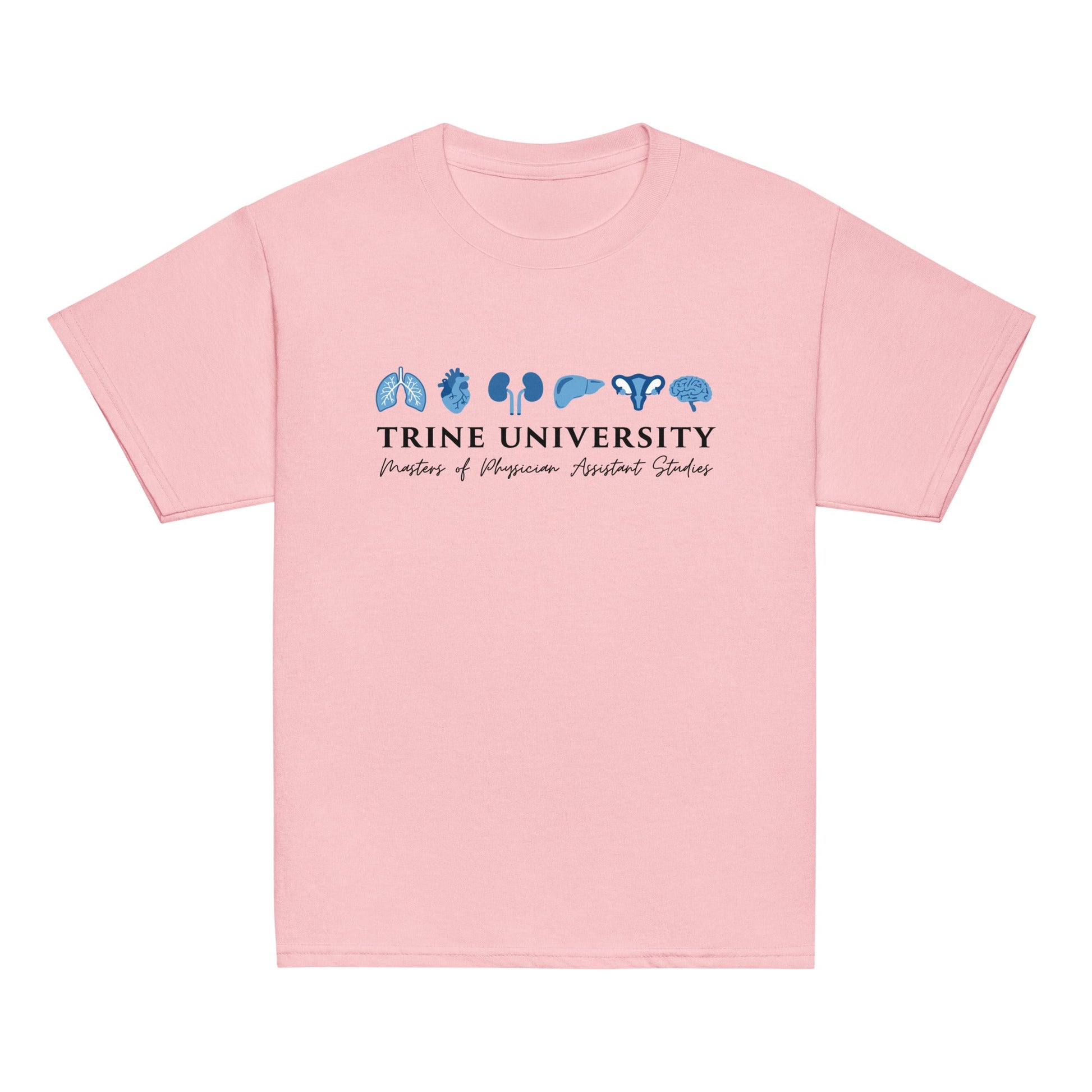Classic | Youth T Shirt | Trine PA program | Modern Script Logo