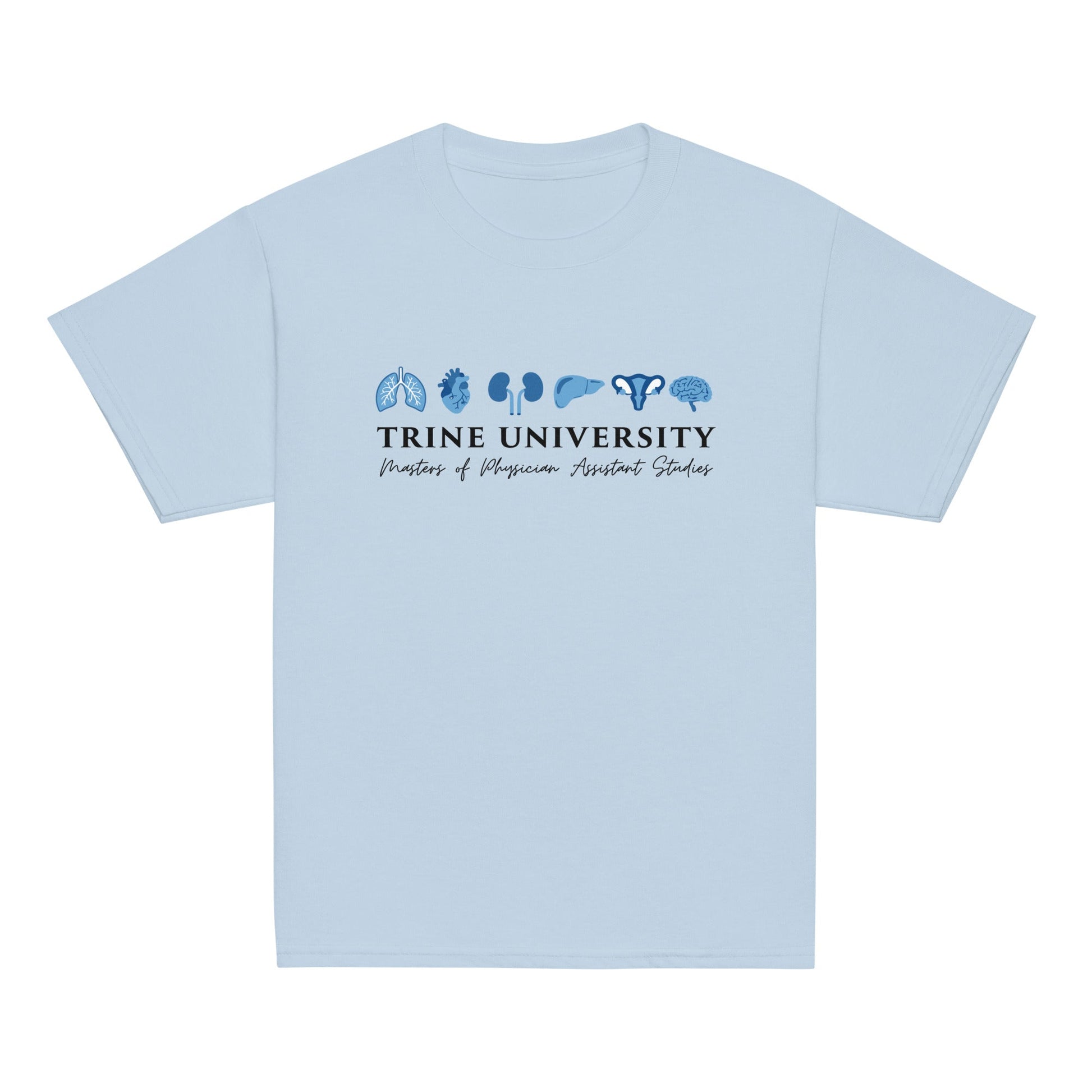 Classic | Youth T Shirt | Trine PA program | Modern Script Logo