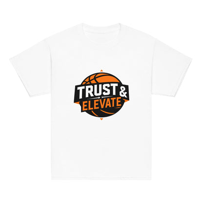 Classic | Youth T Shirt | Trust & Elevate | Athletic Logo