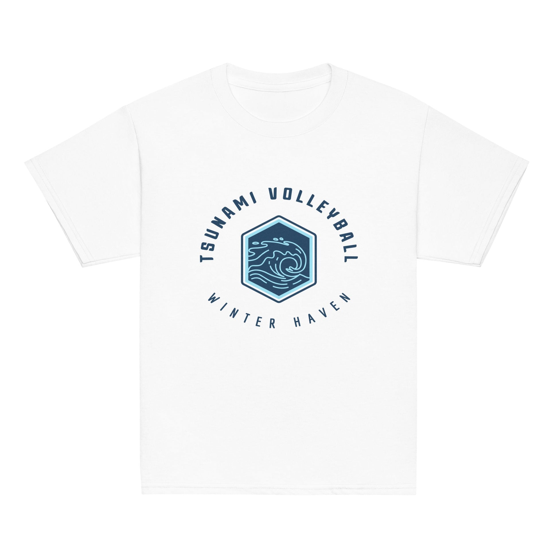 Classic | Youth T Shirt | Tsunami Volleyball Club | Crest Logo