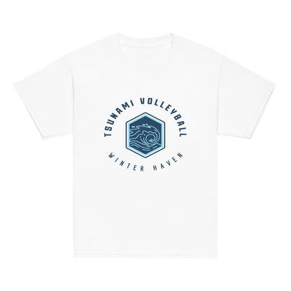 Classic | Youth T Shirt | Tsunami Volleyball Club | Crest Logo