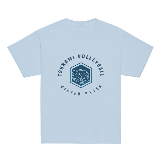 Classic | Youth T Shirt | Tsunami Volleyball Club | Crest Logo