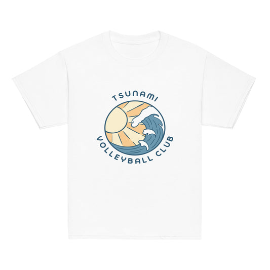Classic | Youth T Shirt | Tsunami Volleyball Club | Emblem Logo