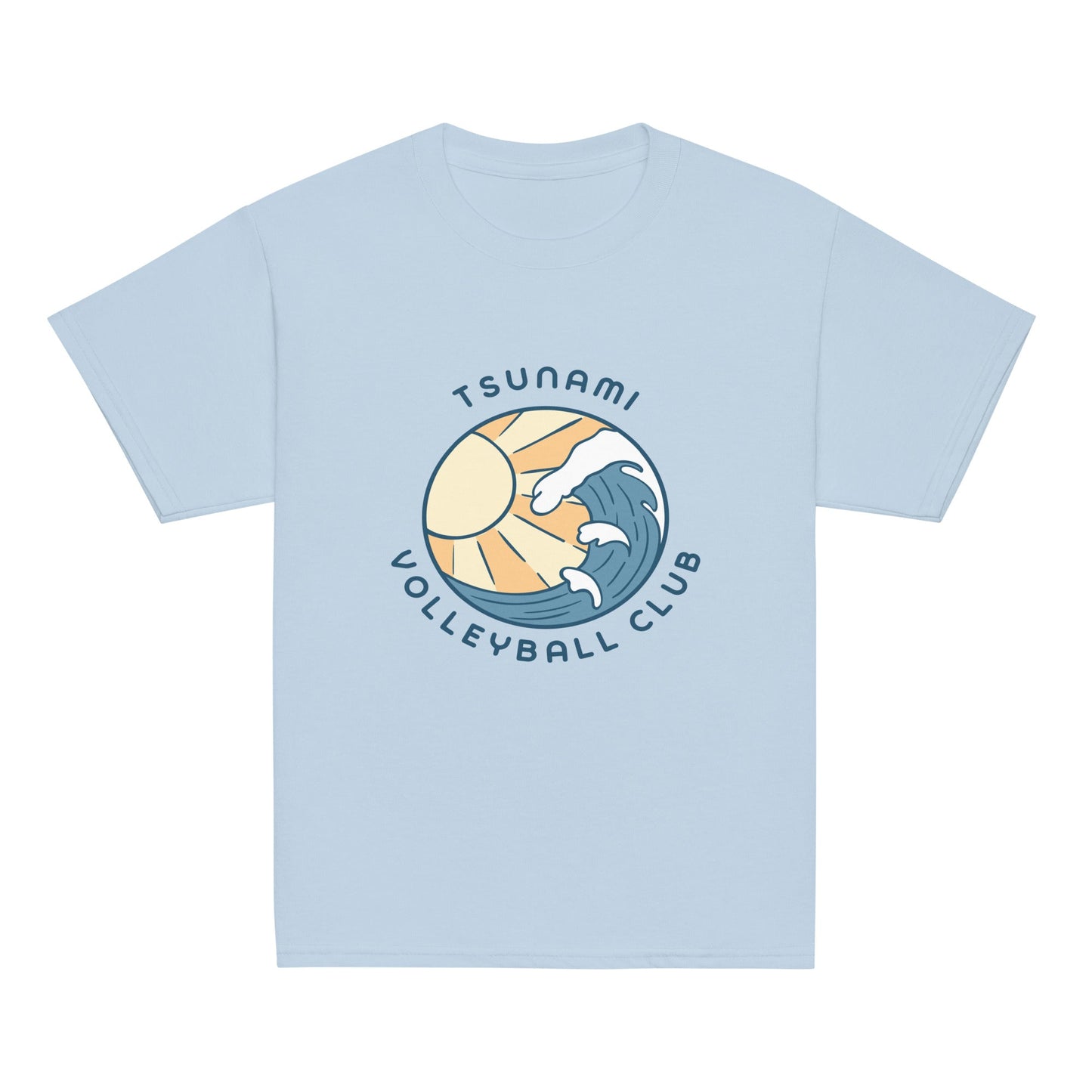 Classic | Youth T Shirt | Tsunami Volleyball Club | Emblem Logo