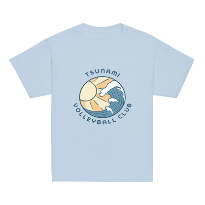 Classic | Youth T Shirt | Tsunami Volleyball Club | Emblem Logo