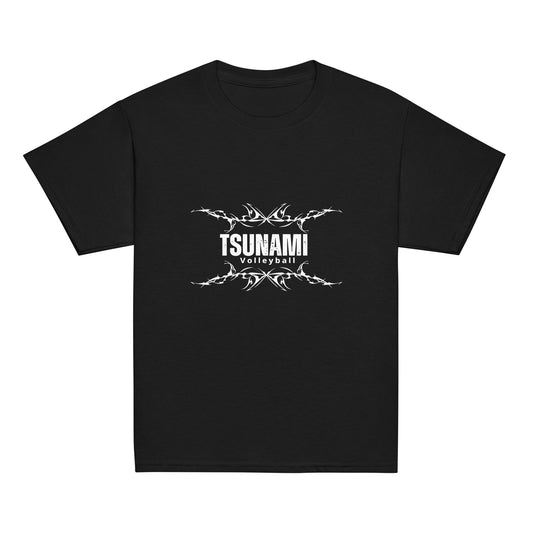 Classic | Youth T Shirt | Tsunami Volleyball Club | Modern Script Logo