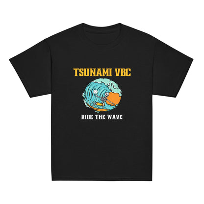 Classic | Youth T Shirt | Tsunami Volleyball Club | Surf Wave VBC Logo