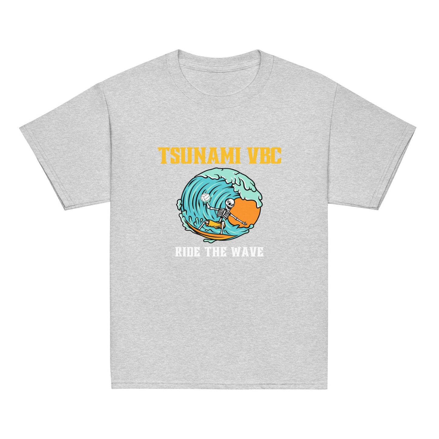 Classic | Youth T Shirt | Tsunami Volleyball Club | Surf Wave VBC Logo