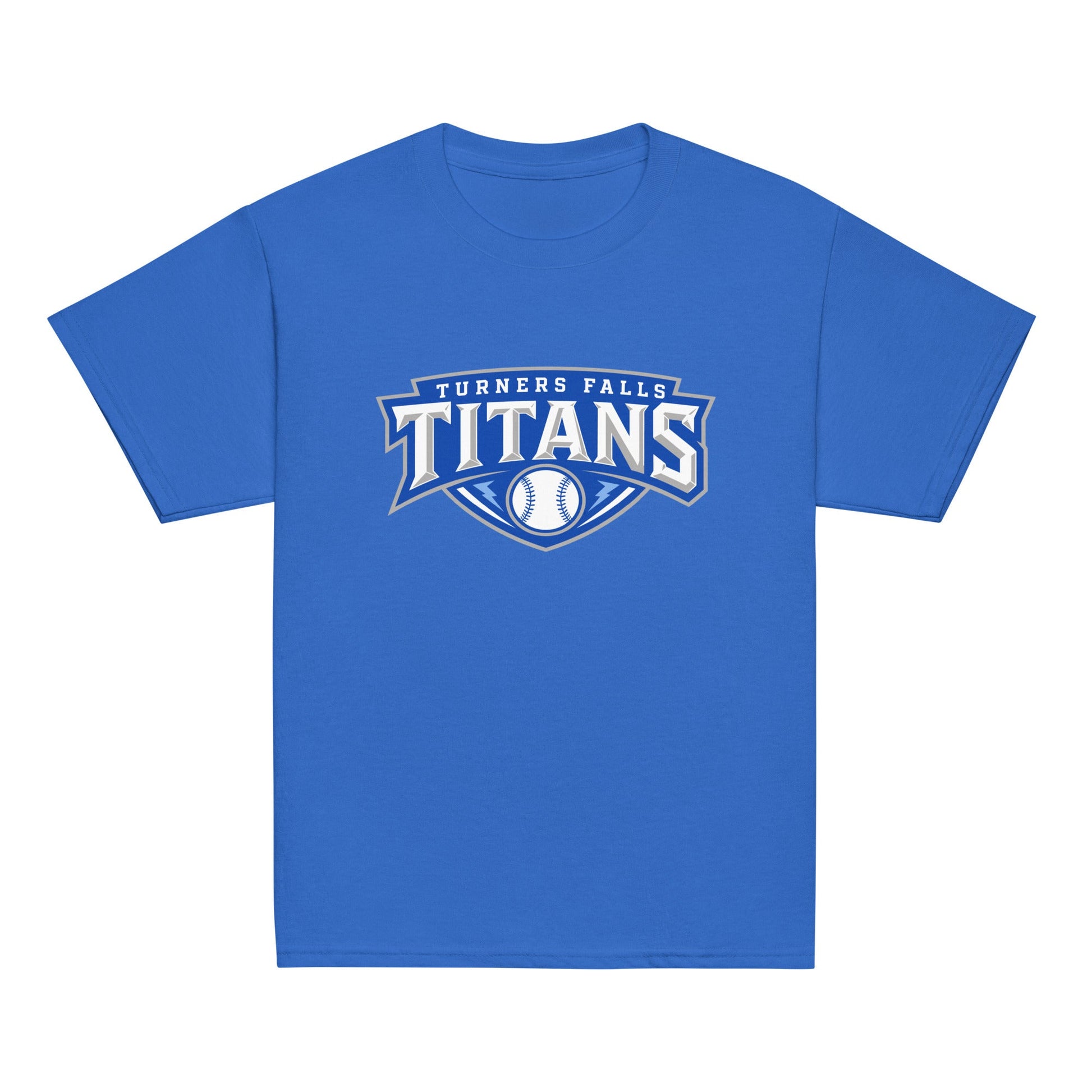 Classic | Youth T Shirt | Turners Falls Titans | Titan Crest Logo