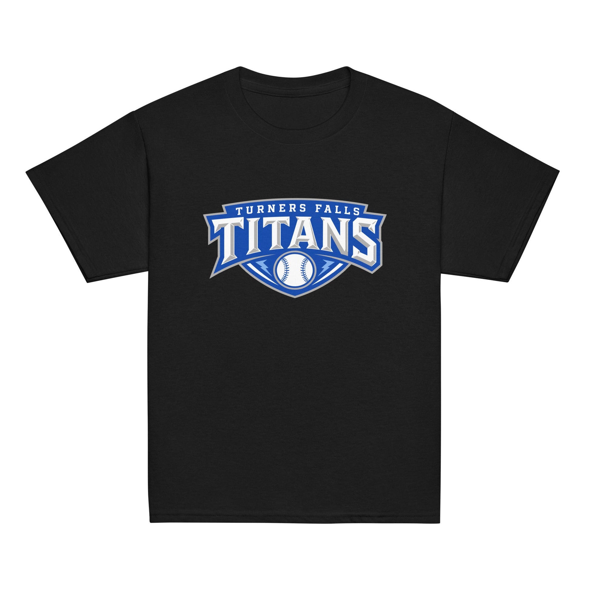 Classic | Youth T Shirt | Turners Falls Titans | Titan Crest Logo