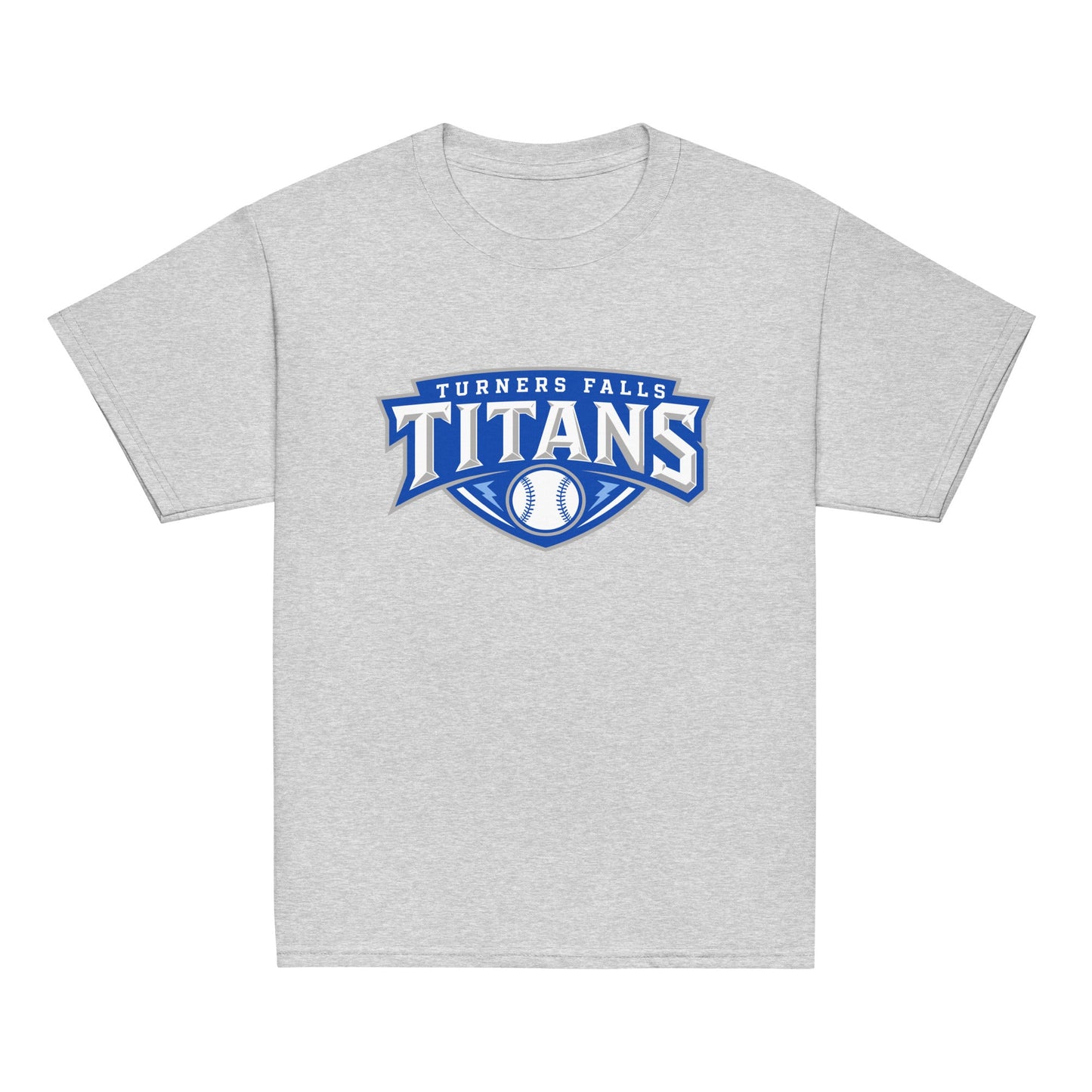 Classic | Youth T Shirt | Turners Falls Titans | Titan Crest Logo