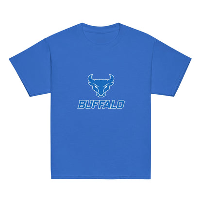 Classic | Youth T Shirt | UB Womens Club Basketball | Vanguard Buffalo Crest Logo