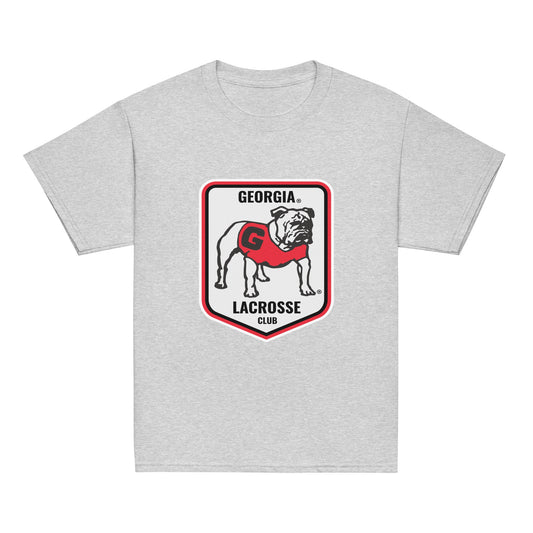 Classic | Youth T Shirt | UGA Club Lacrosse | Shield Logo