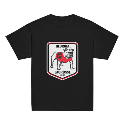 Classic | Youth T Shirt | UGA Club Lacrosse | Shield Logo