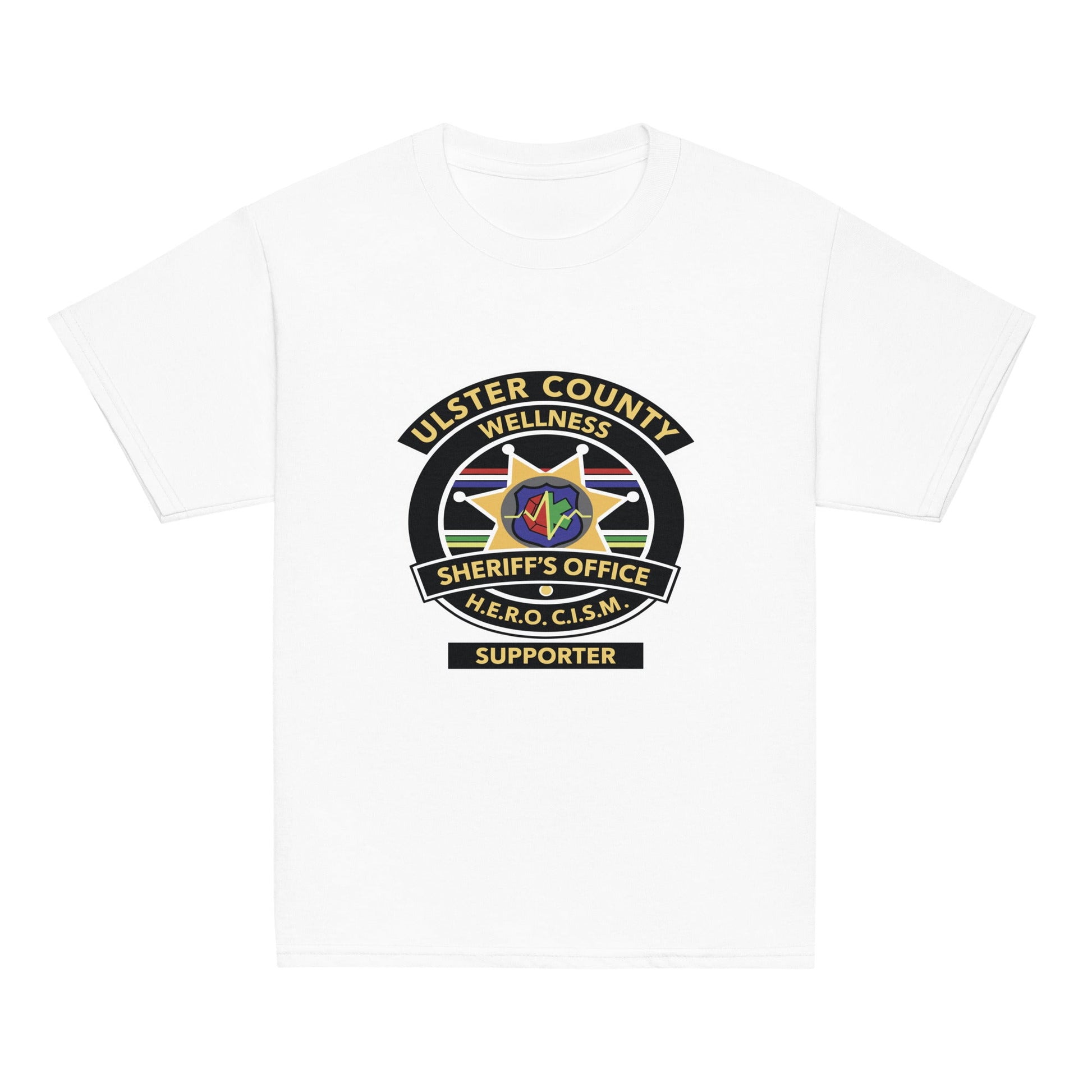 Classic | Youth T Shirt | Ulster County Sheriff's Office Wellness Division | Badge Logo