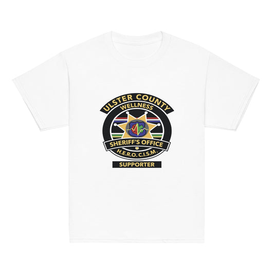 Classic | Youth T Shirt | Ulster County Sheriff's Office Wellness Division | Badge Logo