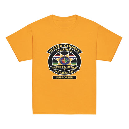 Classic | Youth T Shirt | Ulster County Sheriff's Office Wellness Division | Badge Logo