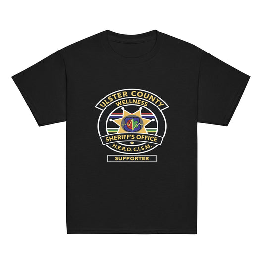 Classic | Youth T Shirt | Ulster County Sheriff's Office Wellness Division | Badge Logo