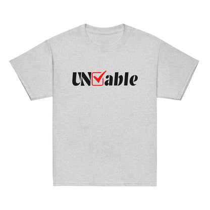 Classic | Youth T Shirt | Uncheckable | UNCHKABL Logo