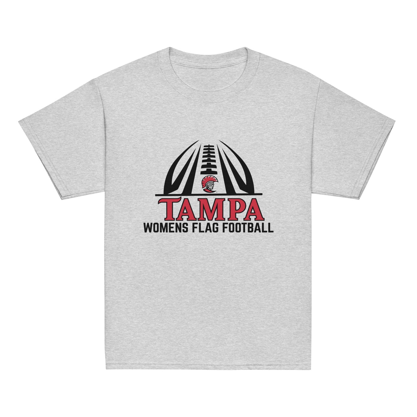 Classic | Youth T Shirt | University of Tampa Women's Flag Football | Football Logo