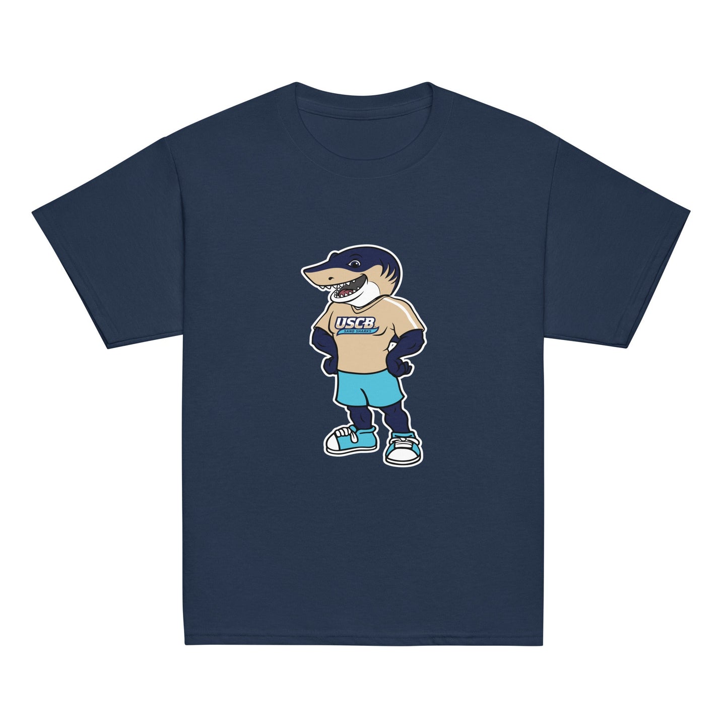 Classic | Youth T Shirt | University South Carolina Beaufort Track & Field | Mascot Logo