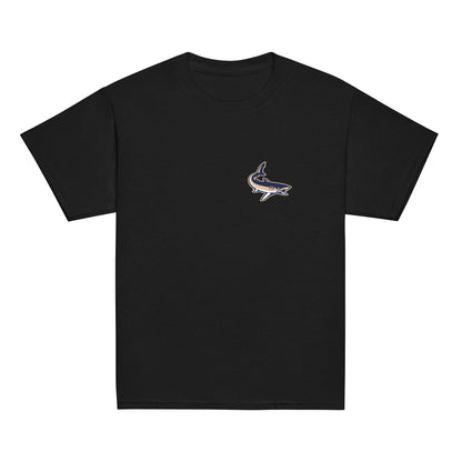 Classic | Youth T Shirt | University South Carolina Beaufort Track & Field | Shark Logo