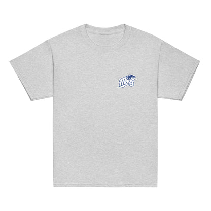Classic | Youth T Shirt | Upper Makefield Youth Baseball & Softball League | Blue Mavs Logo