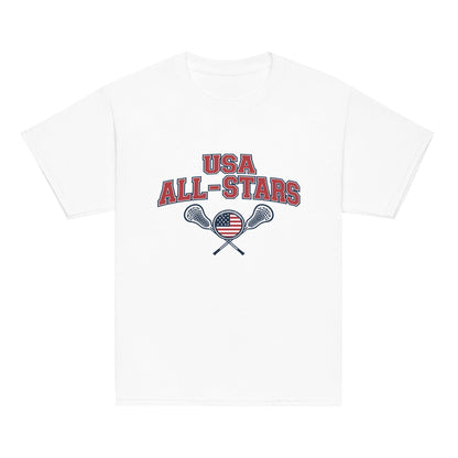 Classic | Youth T Shirt | USA ALL STARS BERLIN 2026 | Modern Script Logo