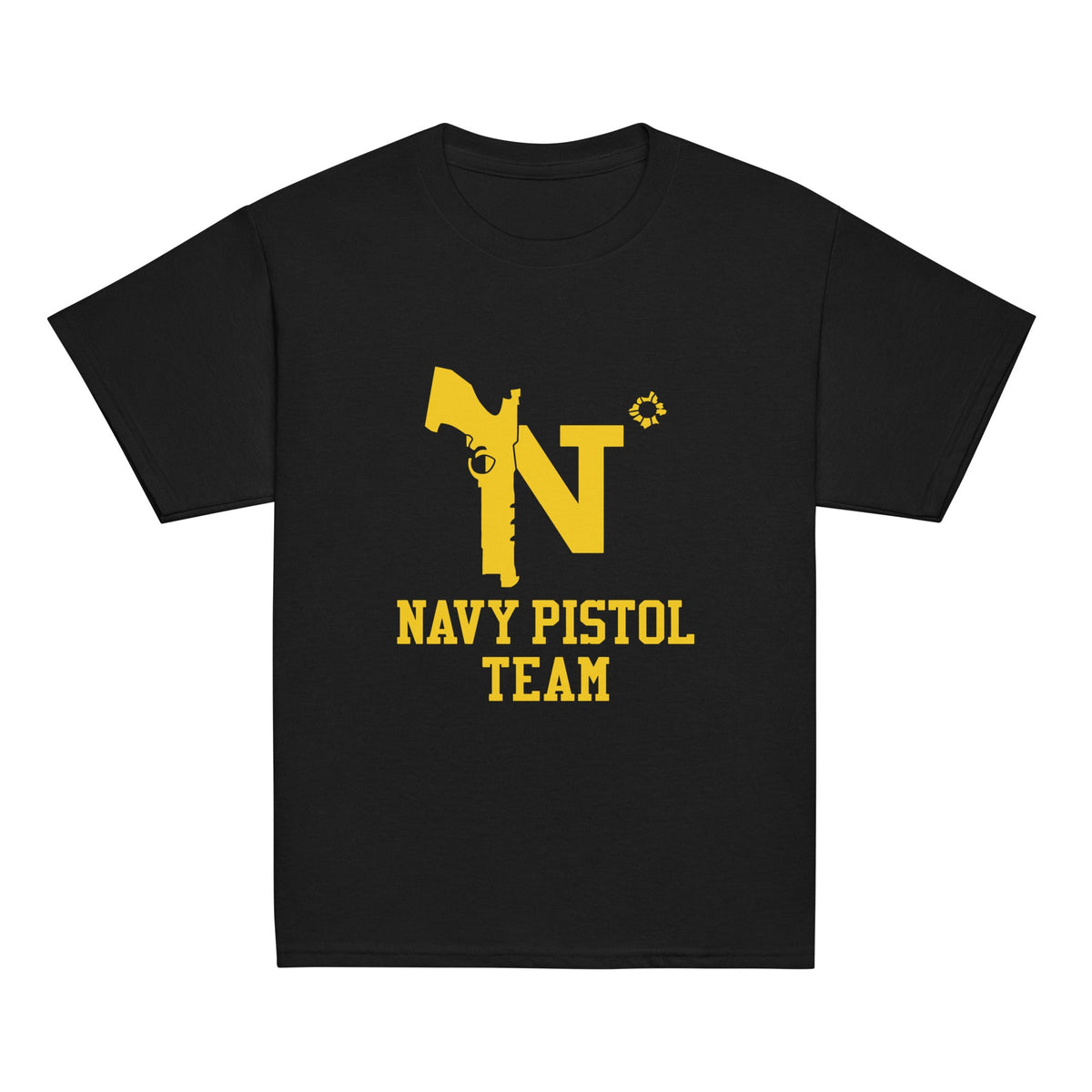 Classic | Youth T Shirt | USNA Pistol Team | Crest Logo