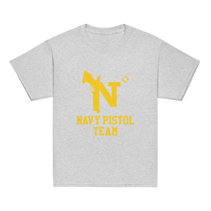 Classic | Youth T Shirt | USNA Pistol Team | Crest Logo
