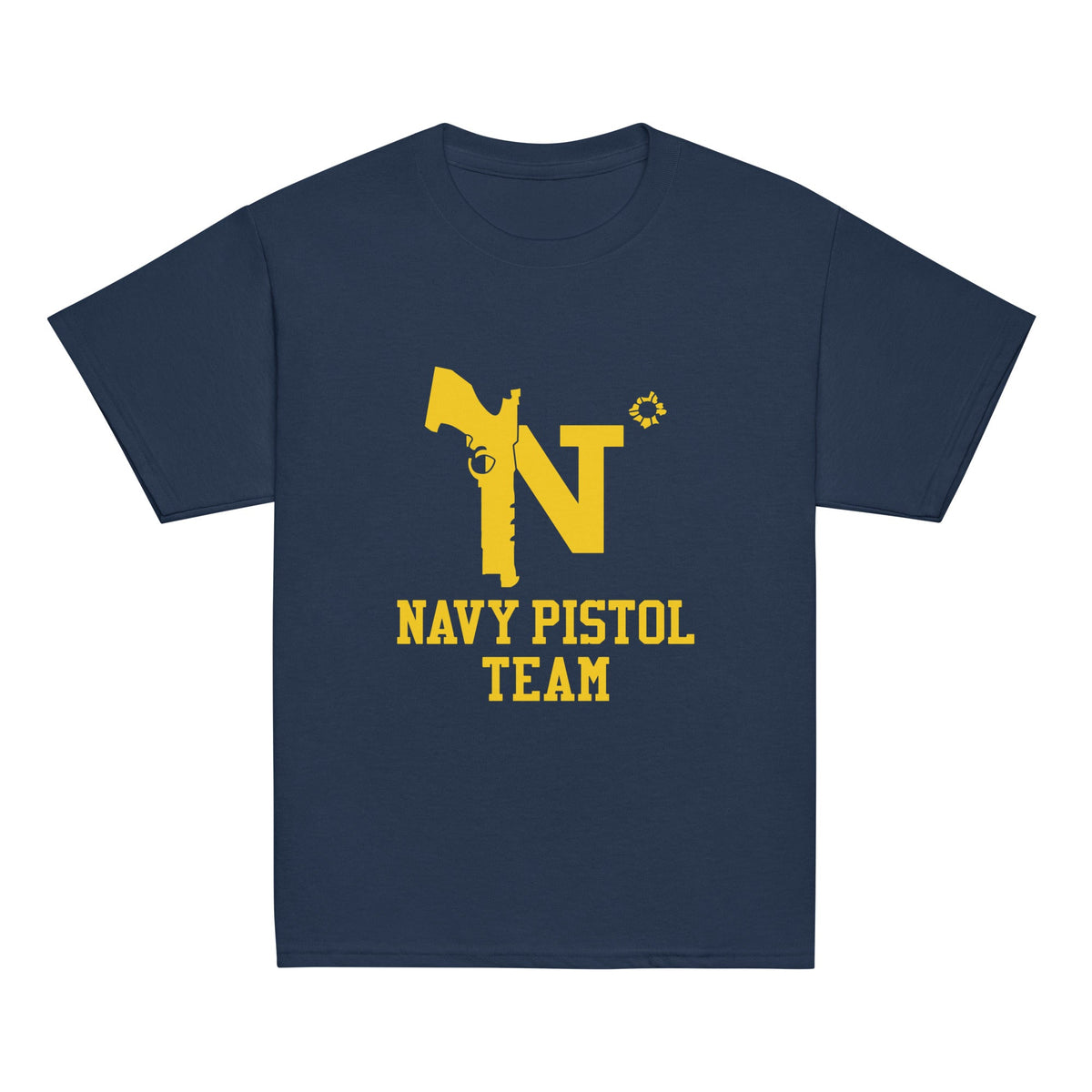 Classic | Youth T Shirt | USNA Pistol Team | Crest Logo