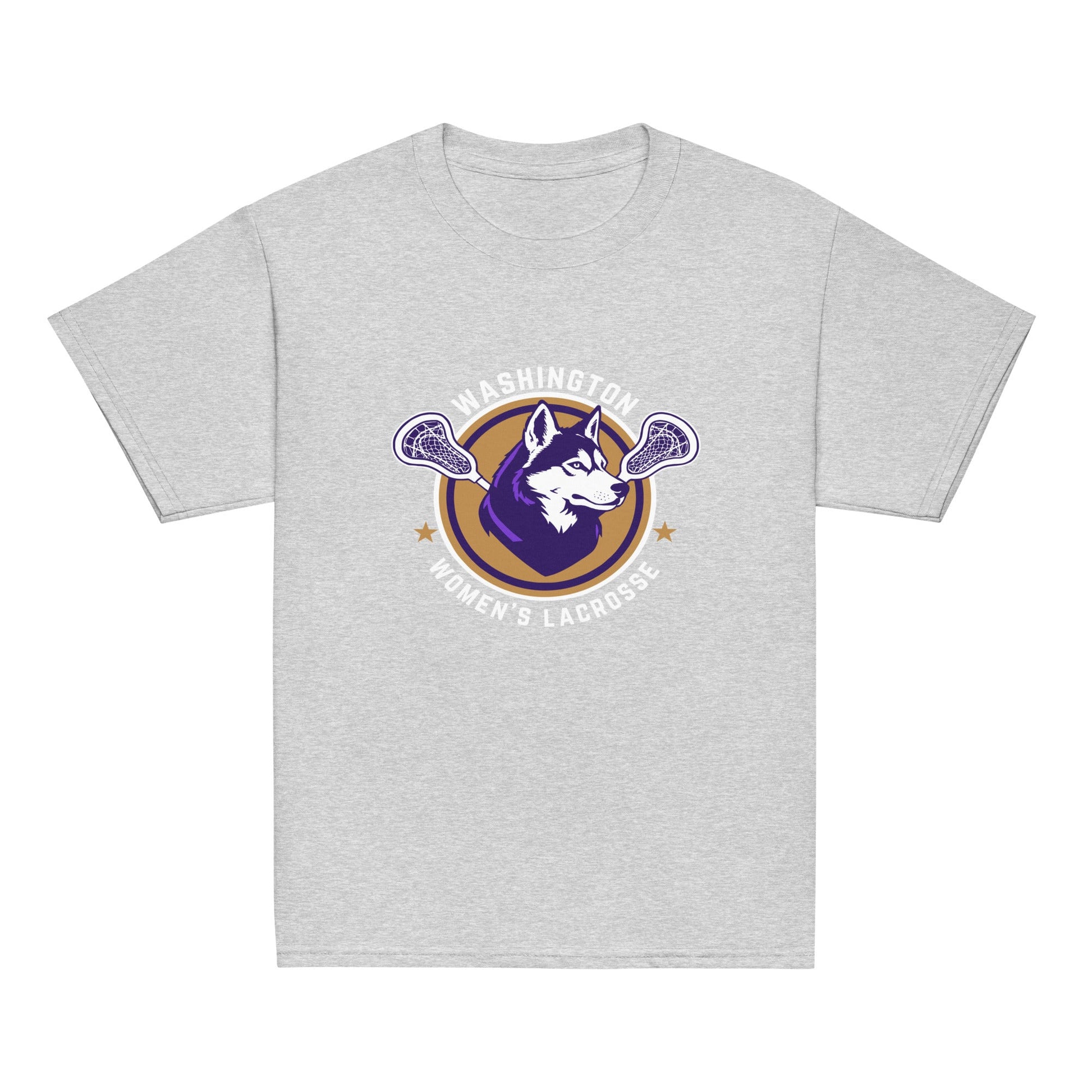 Classic | Youth T Shirt | UW Women's Club Lacrosse | Badge Logo