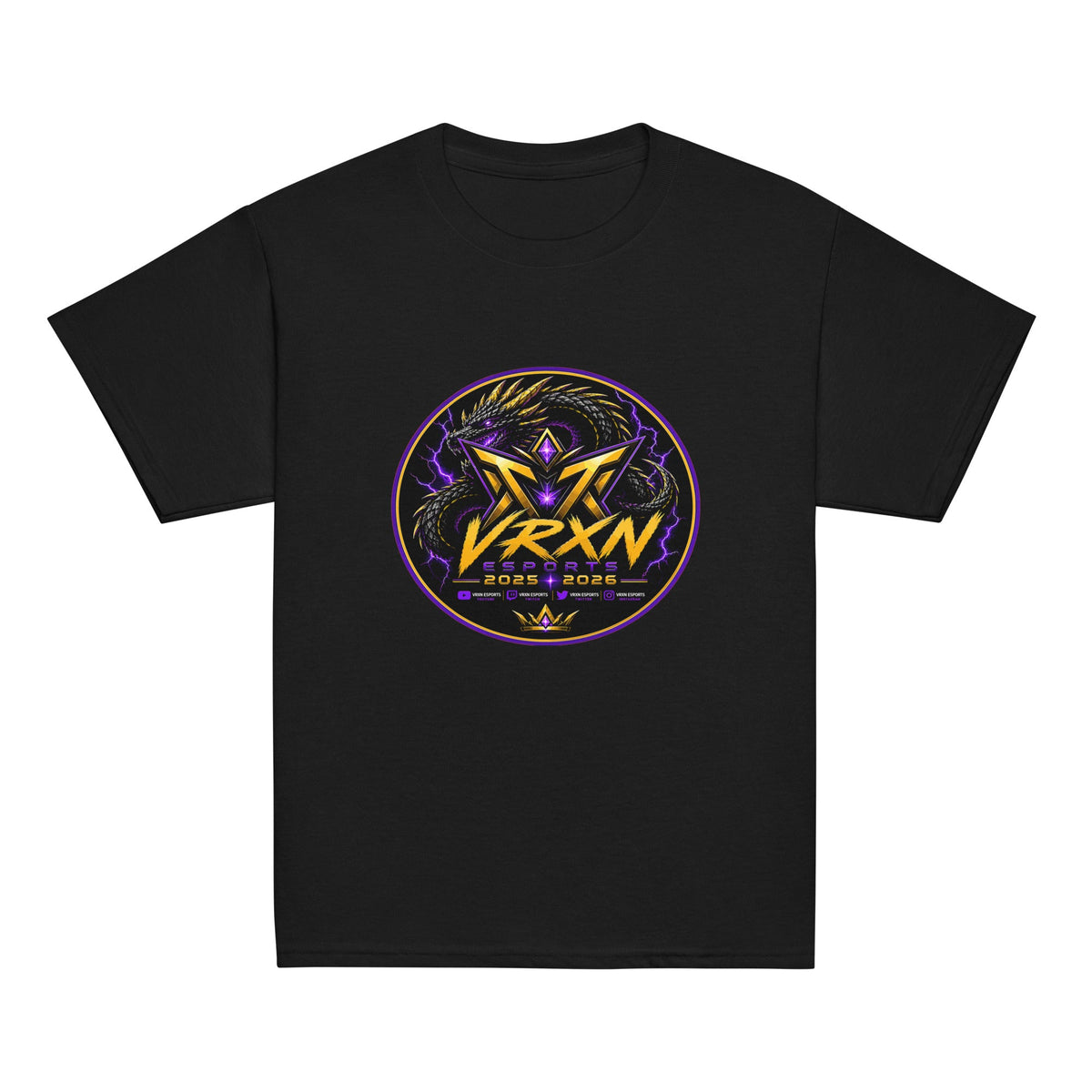 Classic | Youth T Shirt | VŘXŃESPORT | Titan Crest Logo