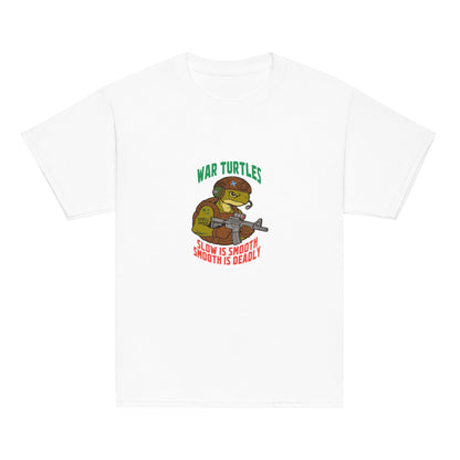 Classic | Youth T Shirt | War Turtles | Mascot Logo