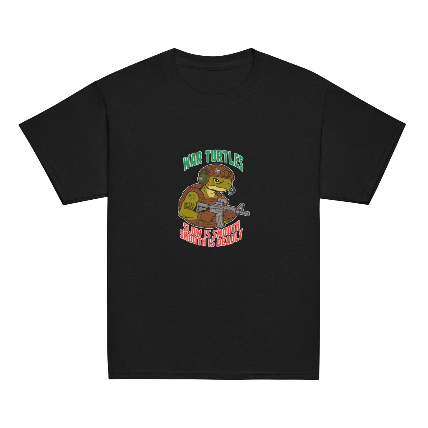 Classic | Youth T Shirt | War Turtles | Mascot Logo