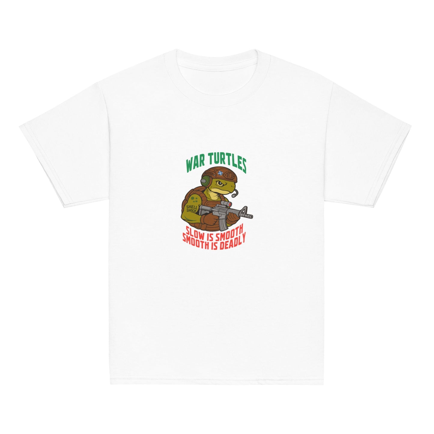 Classic | Youth T Shirt | War Turtles | Mascot Logo